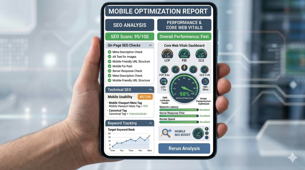 Mobile-friendly test agarsiisu smartphone irratti qorannoo website mobile SEO.