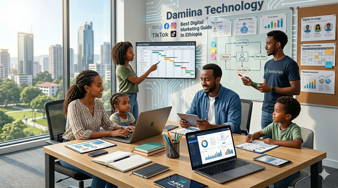 Damiina Technology Ethiopia hojiiwwan fi tajaajila 2026