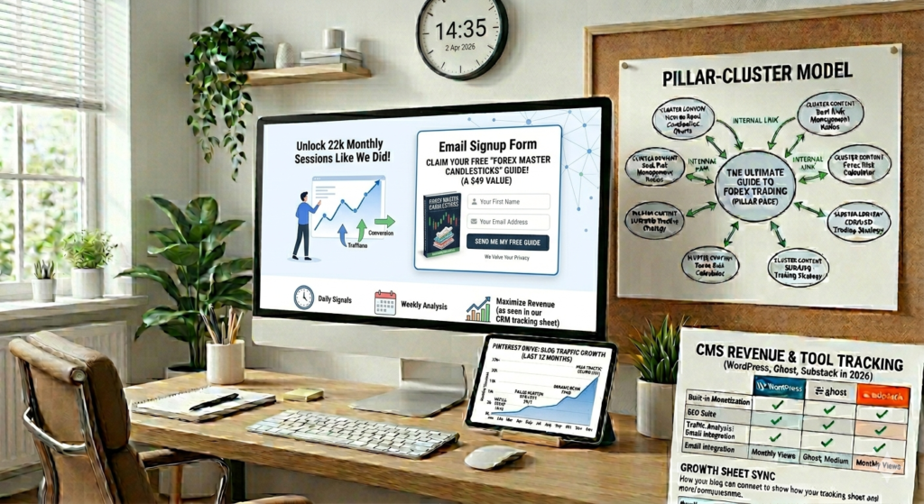 Growing blog email subscribers