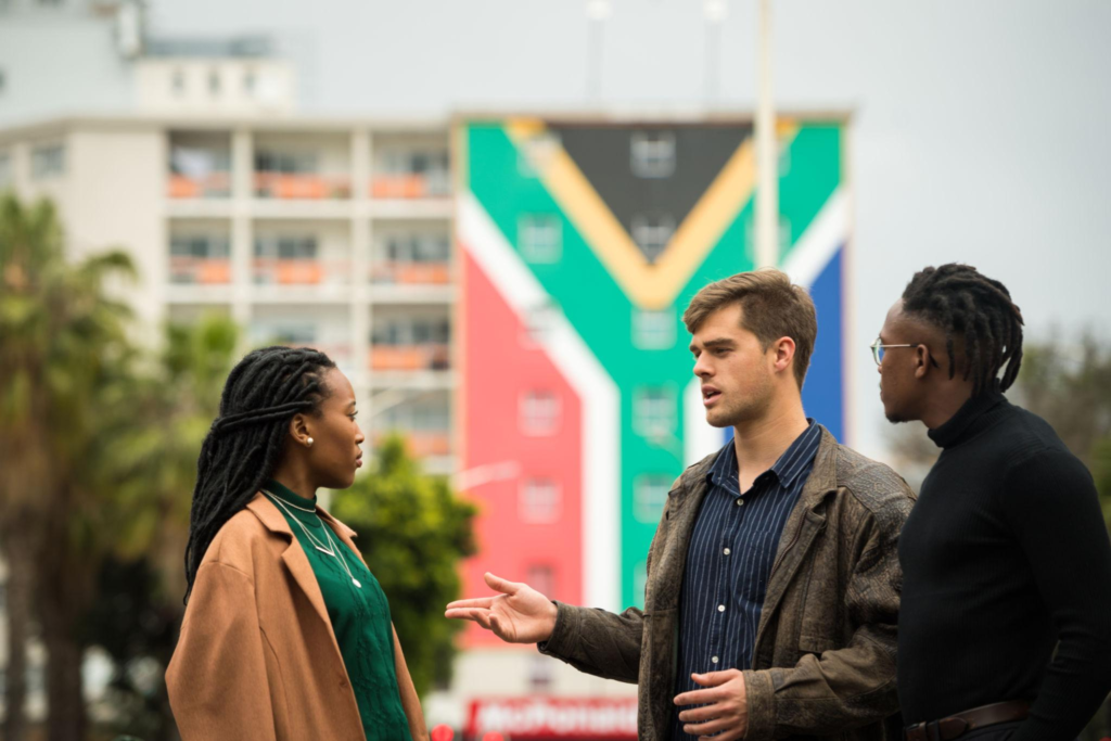 Group of successful young African entrepreneurs