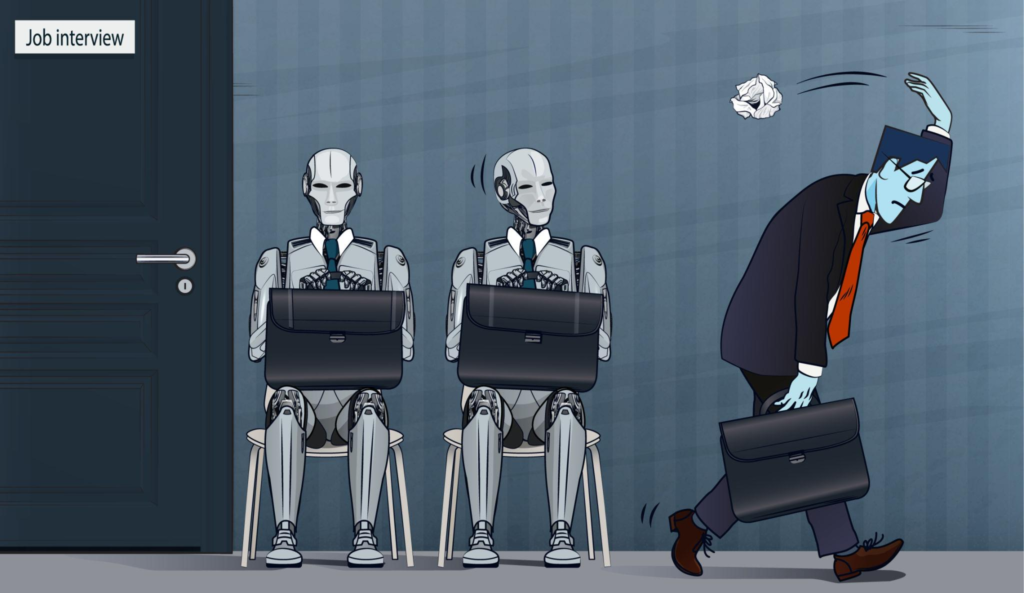 The impact of artificial intelligence on employment in future of AI business