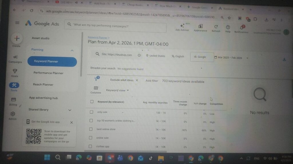 Keyword research for blog traffic growth