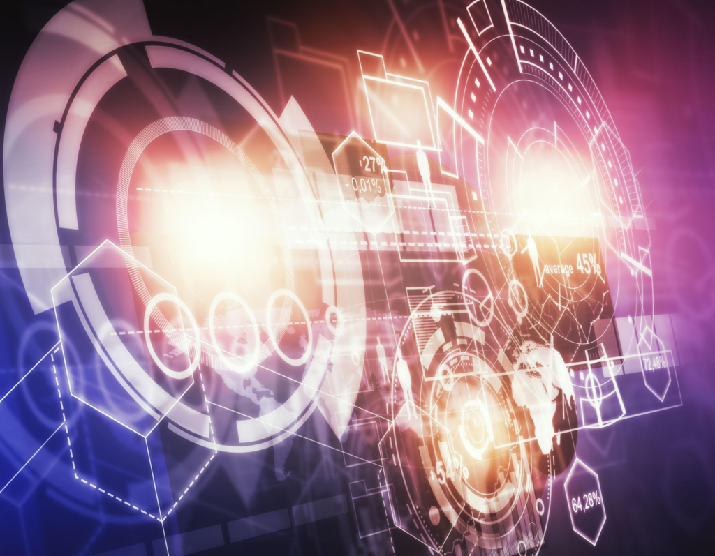 Technology, innovation, future and futuristic concept